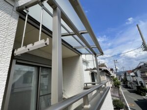 施工事例-バルコニー屋根